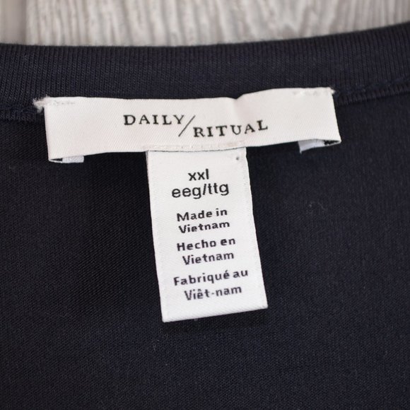Daily Ritual Long Sleeve Top 2X PLUS SIZE - Picture 4 of 8